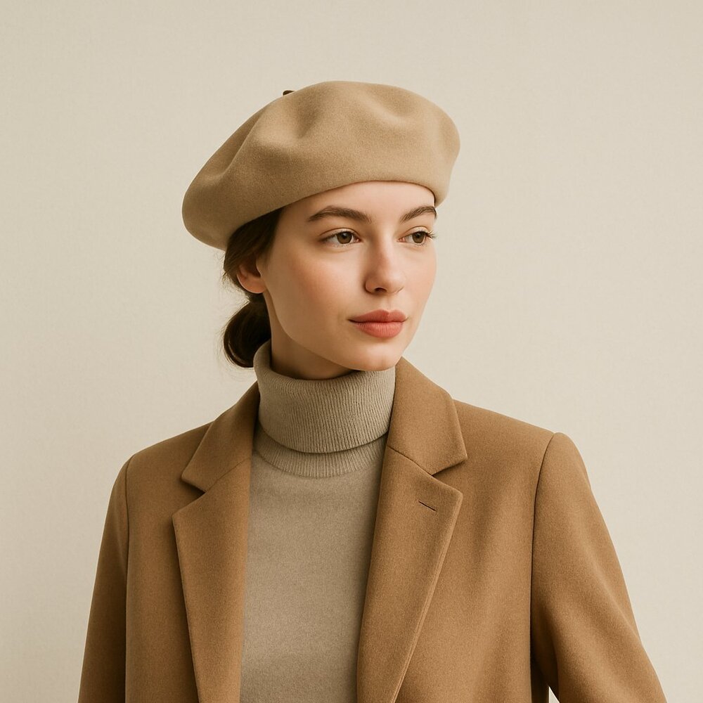 Classic wool beret